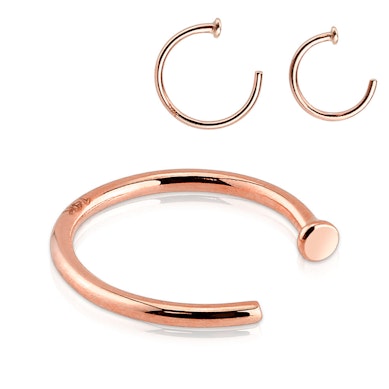 Nasenring aus 14 Karat Gold