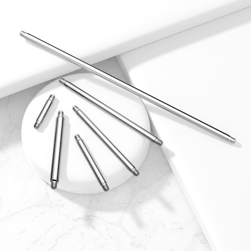 Gerader Stecker - freie Größenauswahl Piercing - Deutschland