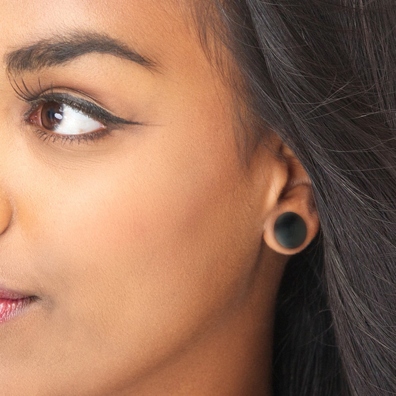 Schwarzer Plug aus Holz Piercings - Deutschland