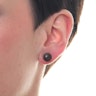 Klassicher organischer Holzplug - handgeschnitzt Piercingschmuck - Deutschland