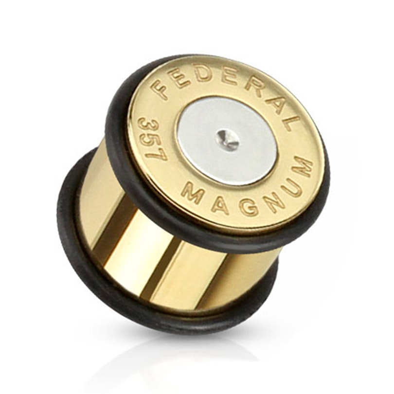 Plug geformt wie eine Patronenhülse Körperschmuck - Deutschland