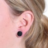 Mattschwarzer Plug Körperschmuck - Deutschland