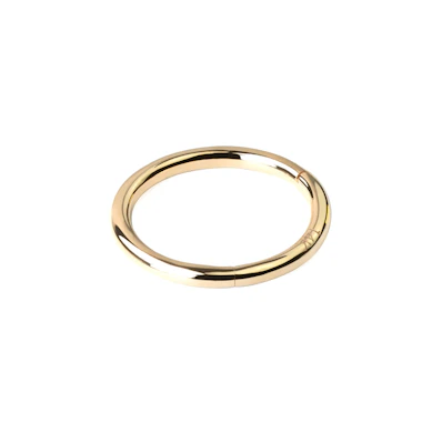 Endlos Ring aus 14 Karat Gold mit Scharnier