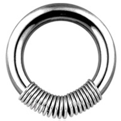 Ring mit Gewindeschloß Körperschmuck - Deutschland