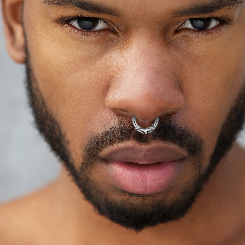 Ring mit Gewindeschloß Körperschmuck - Deutschland