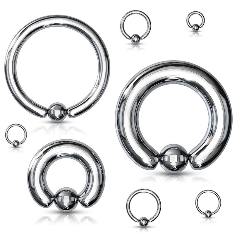 Großer Kugelring Piercingschmuck - Deutschland