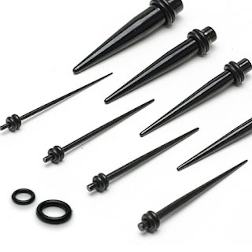 Titanbeschichteter Dehnstab Piercing - Deutschland