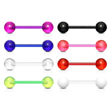 Teflon Zungenpiercings
