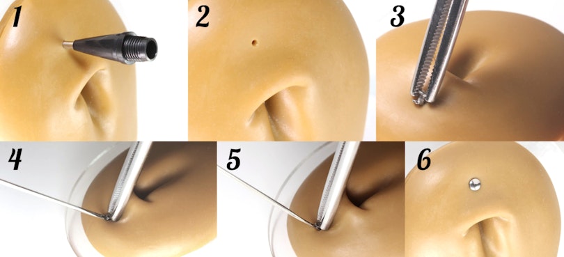 Dermal Anchor Hilfswerkzeug Piercing - Deutschland
