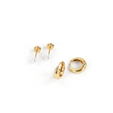 Klassisches Ohrläppchen-Set