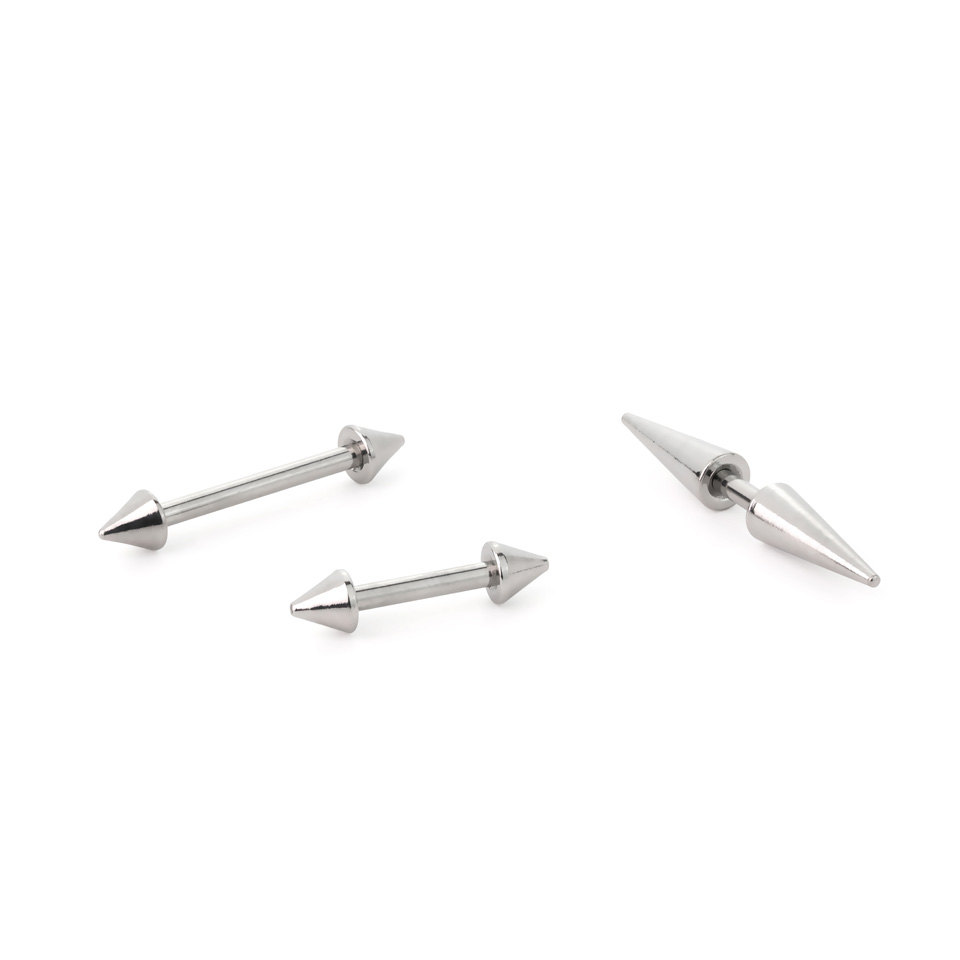 Piercingstab mit Spikes