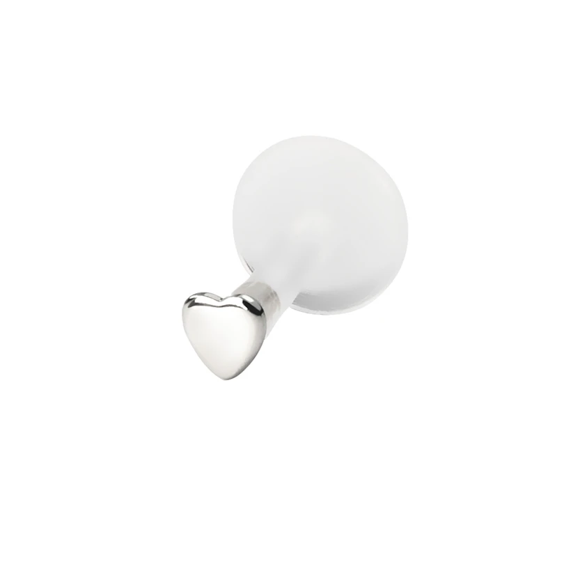 Labret aus 14kt. Gold mit Herzspitze-14K Weißgold / PTFE