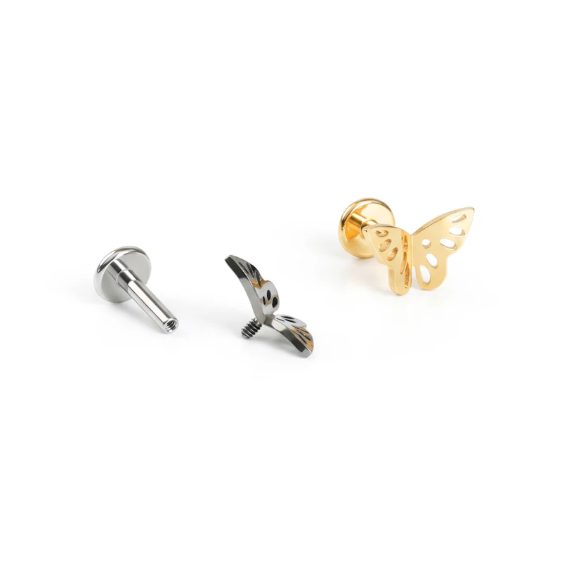 Schmetterling Labret aus Titan