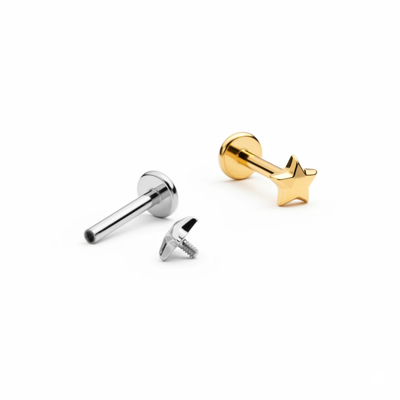 Titan Labret mit facettenreichem Stern