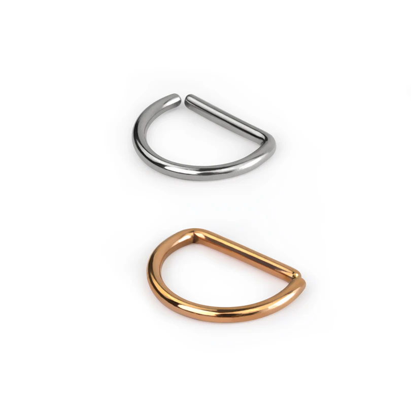 Einfacher D-förmiger Ring