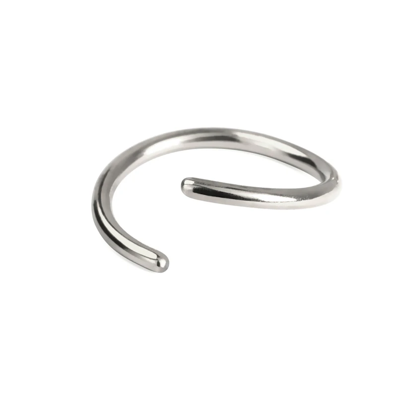 Simpel Endlos-Ring aus Titan