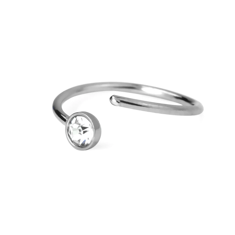 Ring mit einem festen Stein in vielen Farben