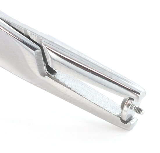 Zange für Dermal Anchor Disk